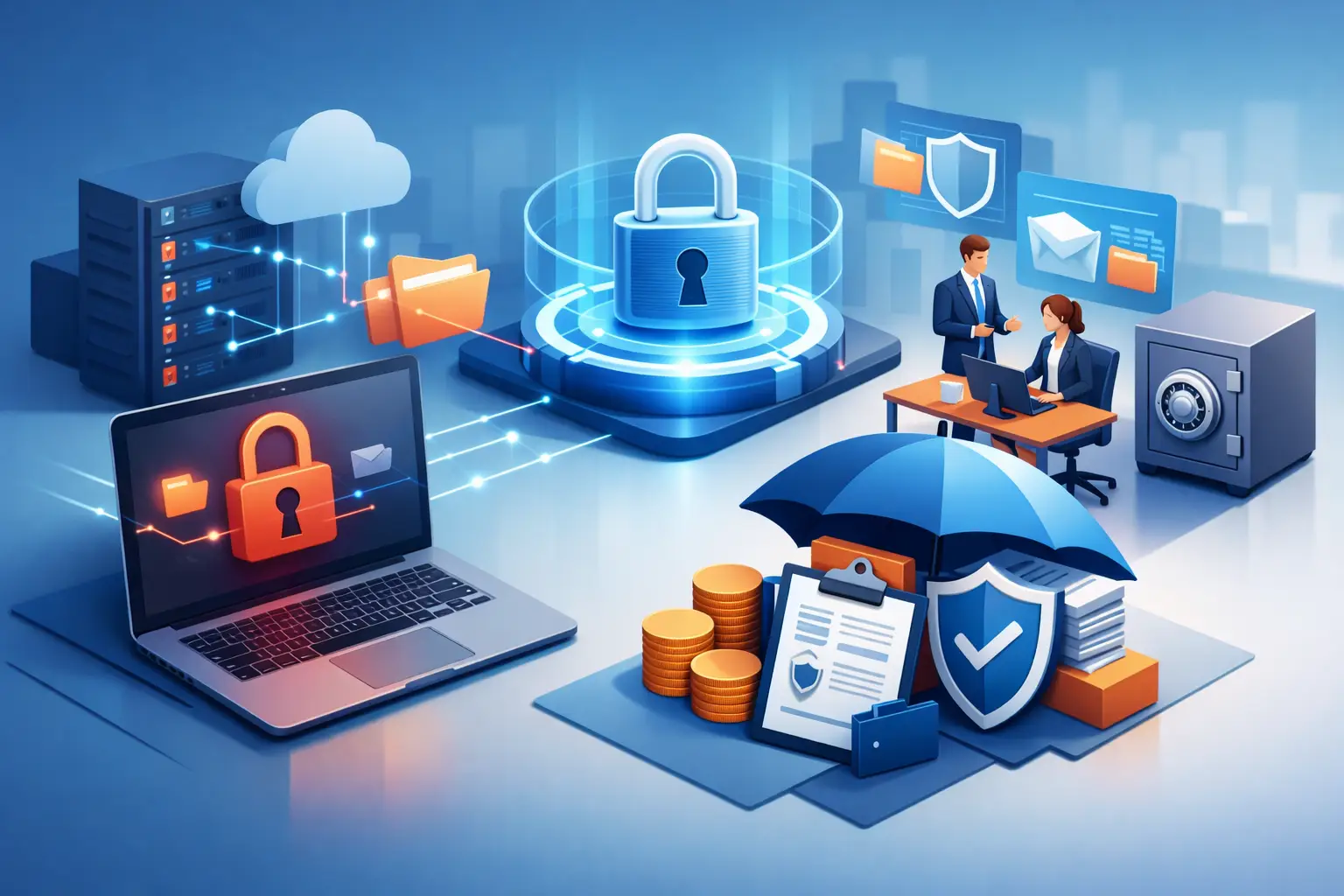 Ransomware-Schaden: Cyberversicherung Beispiel
