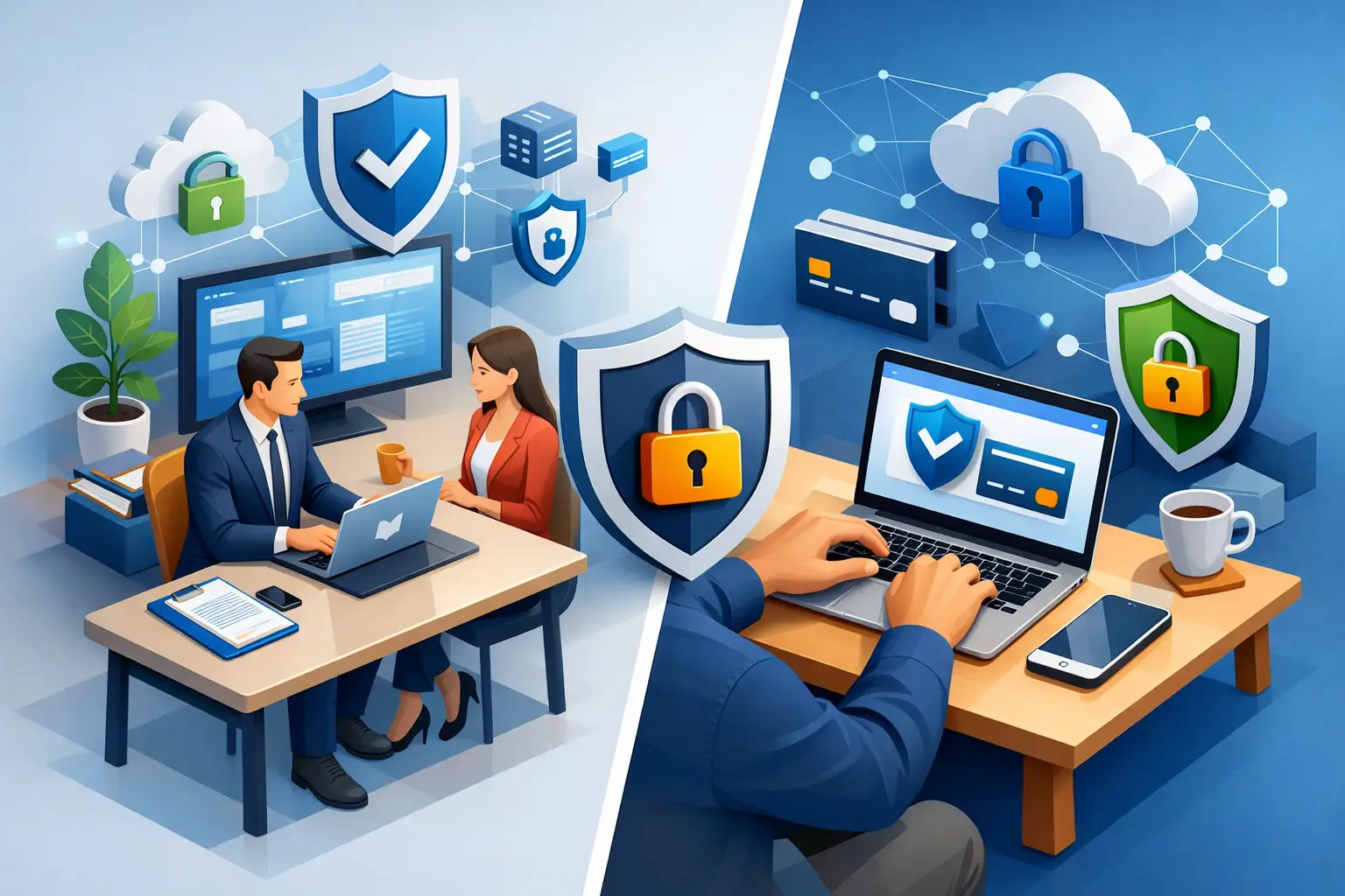 Maklergestützte Cyberberatung vs Direktabschluss