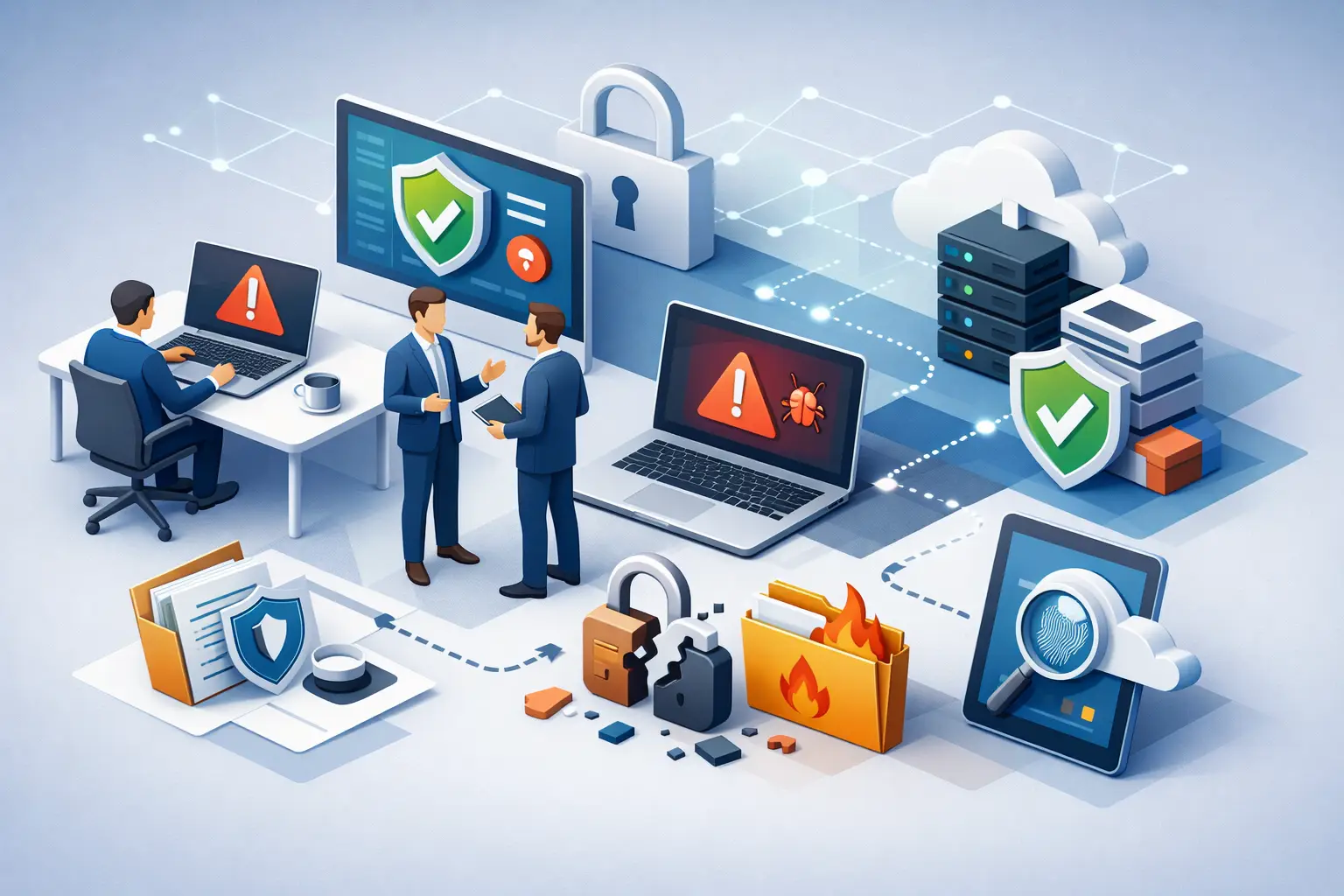 Cyberversicherung Schadensfall Ablauf erklärt
