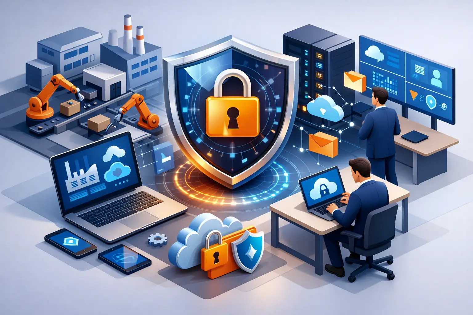 Cyberversicherung für produzierende Unternehmen