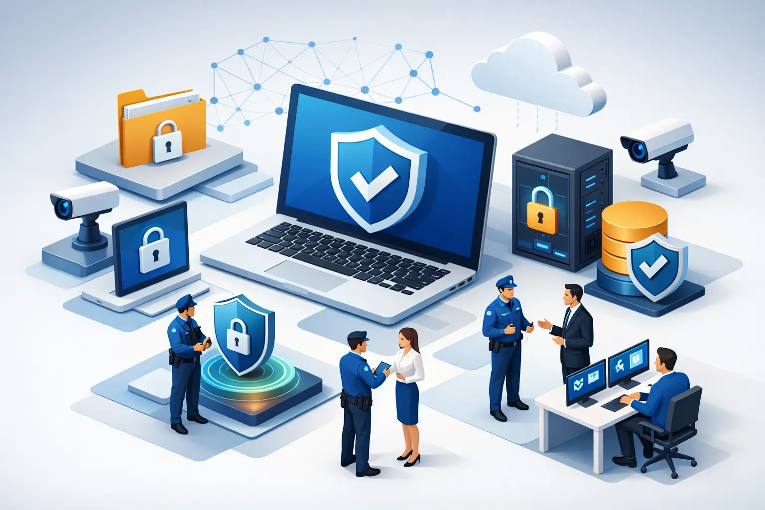 Cyberpolice Leistungen erklärt für Unternehmen