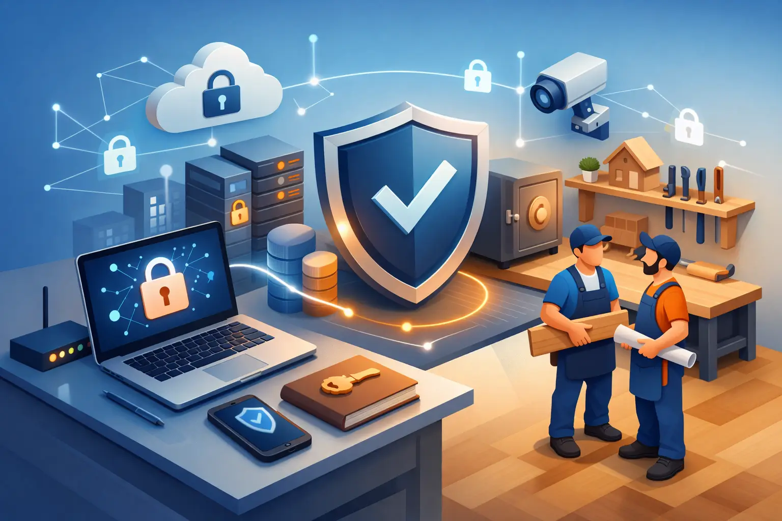 Cyberversicherung für Handwerksbetriebe