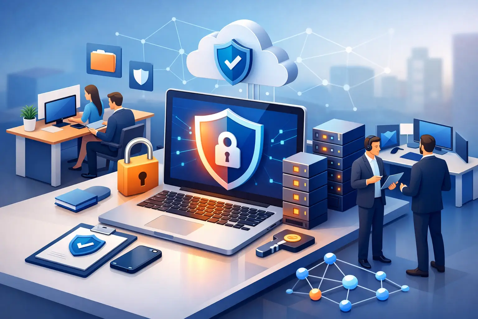 Cyberversicherung mit externer IT richtig absichern
