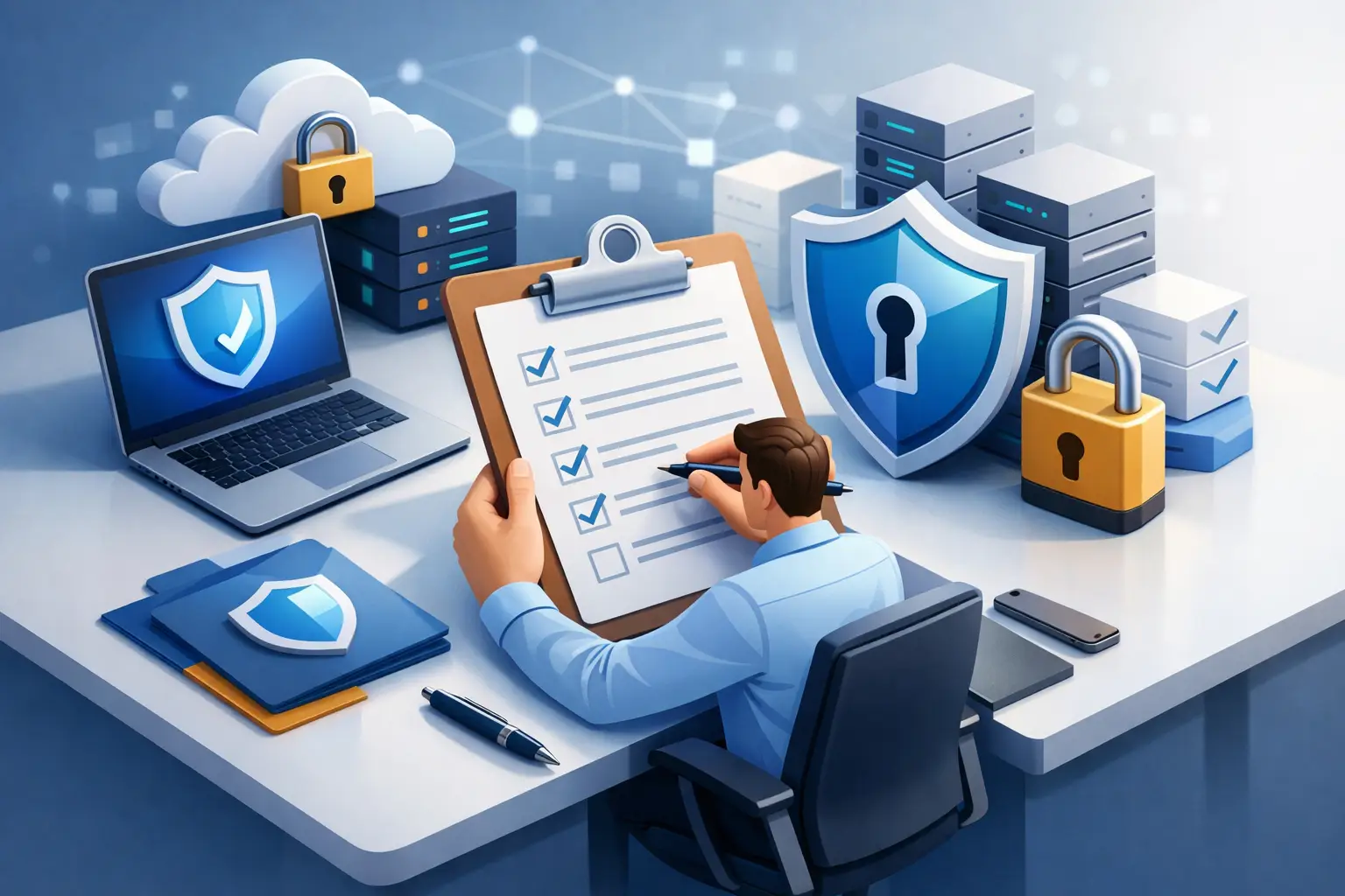 Fragebogen zur Cyberversicherung ausfüllen