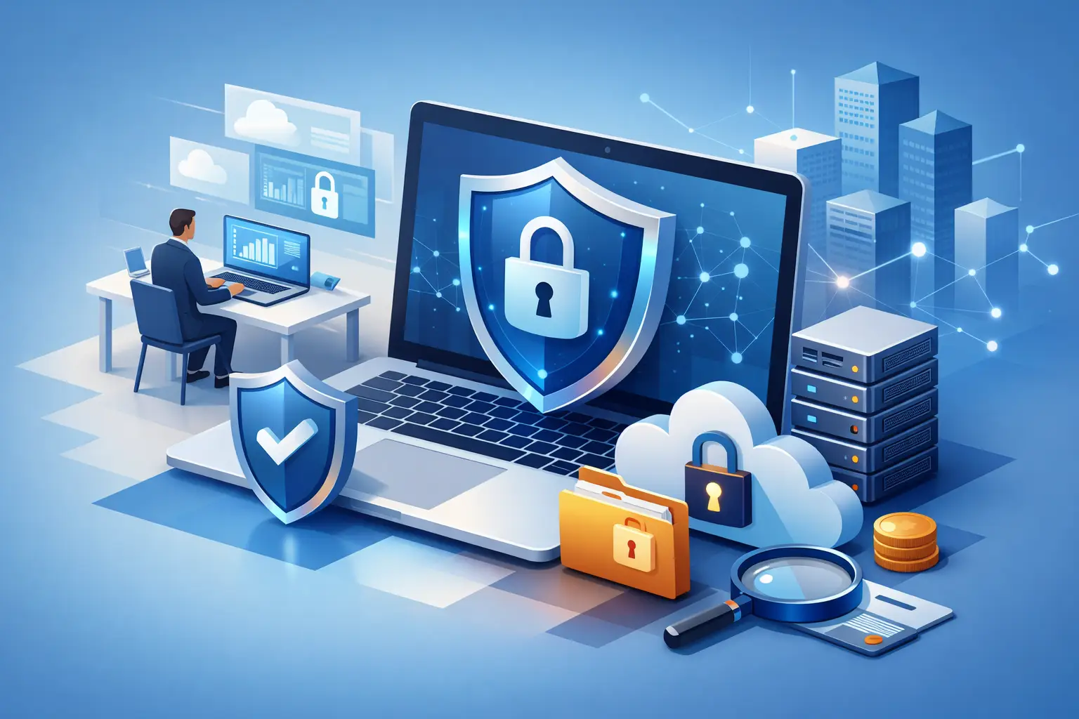 Cyberversicherung für Unternehmen vergleichen